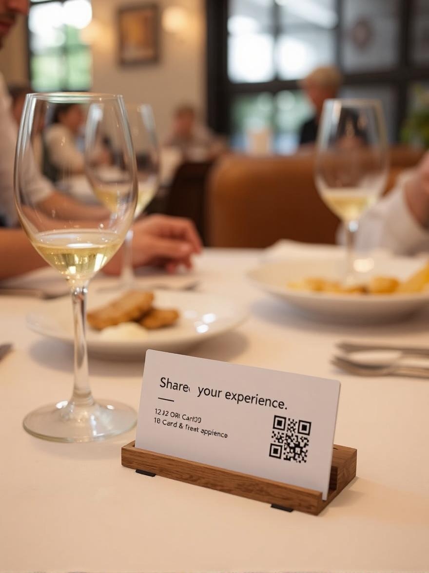 Integrated into the restaurant's service process