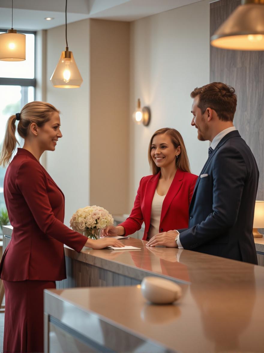 Hotel service process