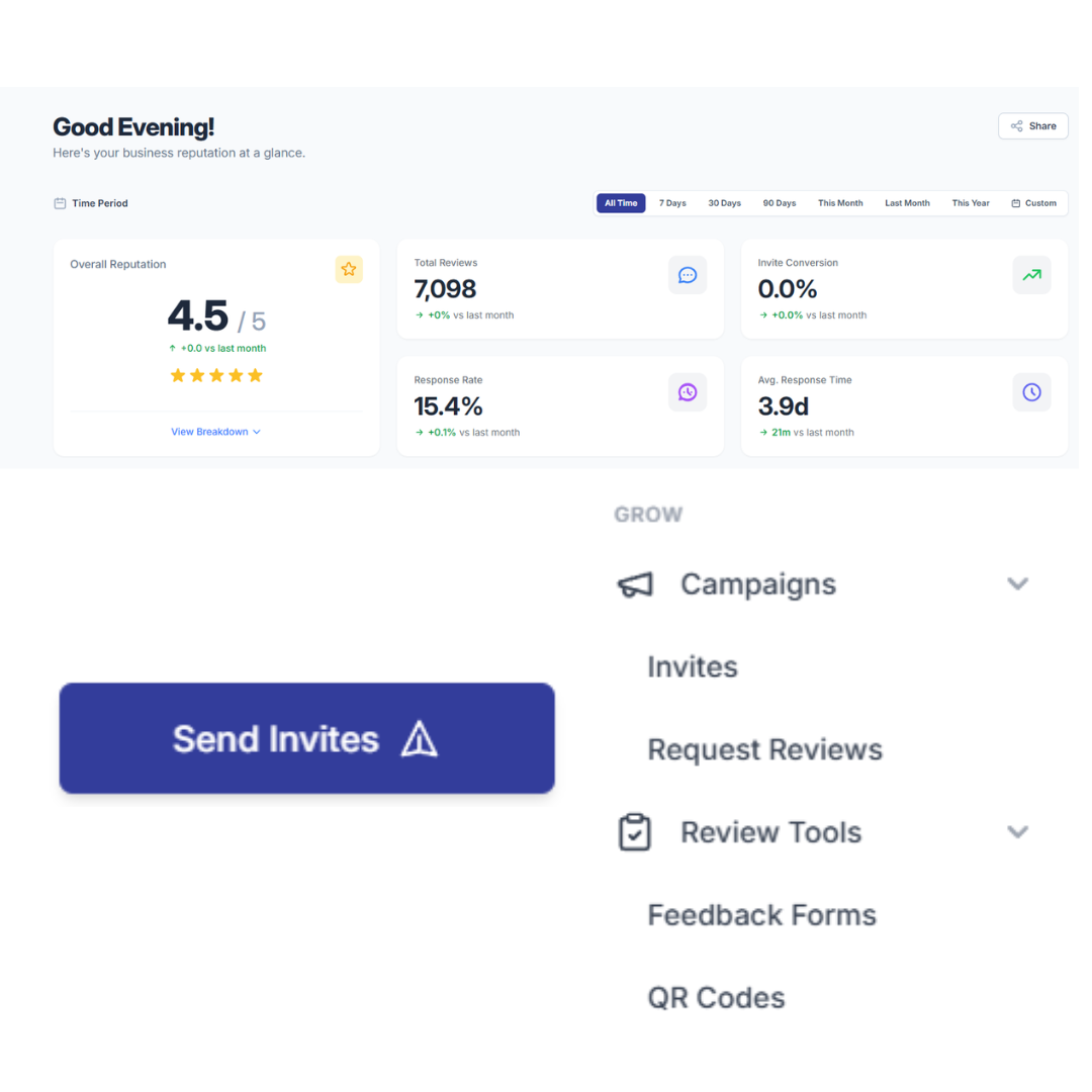 Your Review & Campaign Dashboard