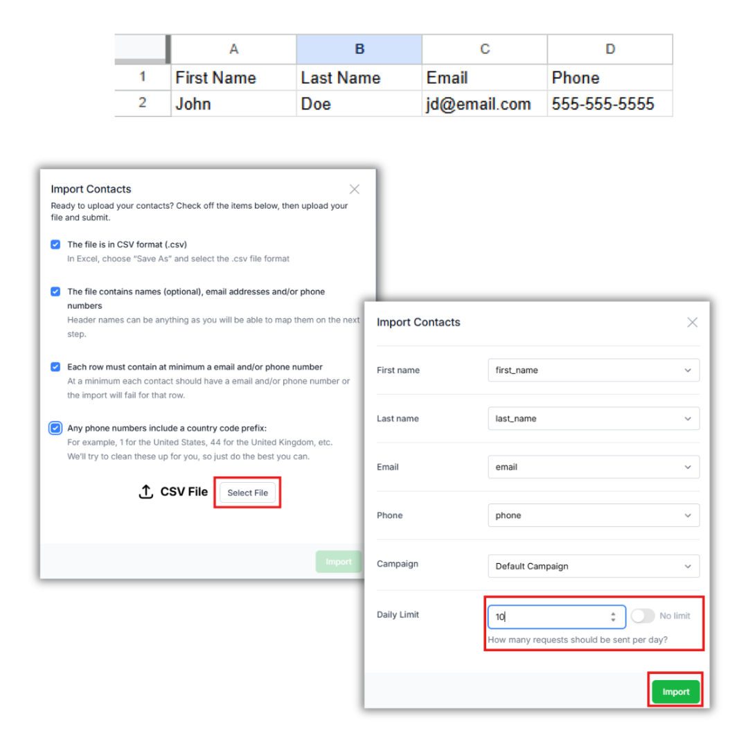 ⚙️ STEP 5 — CONFIGURE YOUR CAMPAIGN