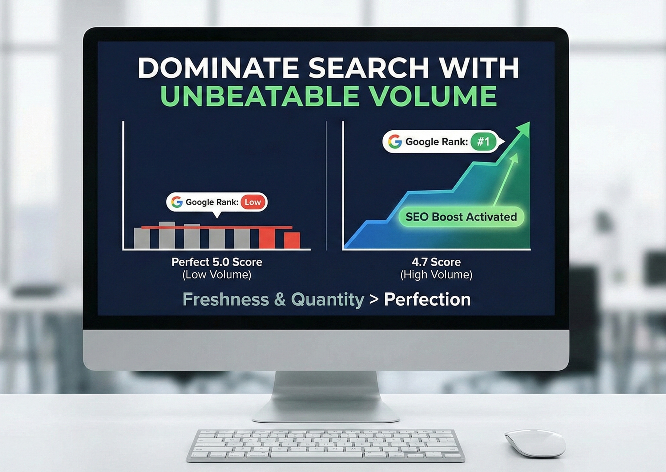 Dominate with Unbeatable Volume