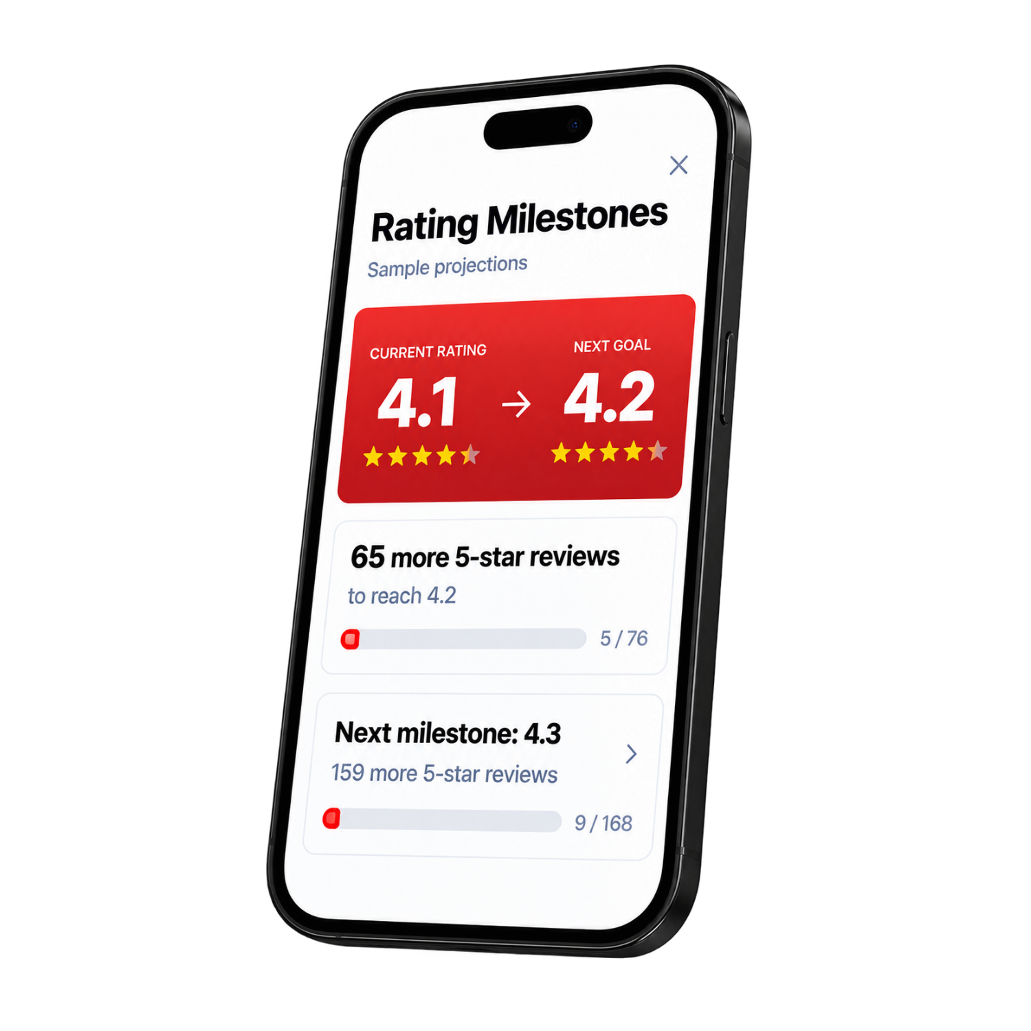 More reviews. Better reviews. Less chasing.